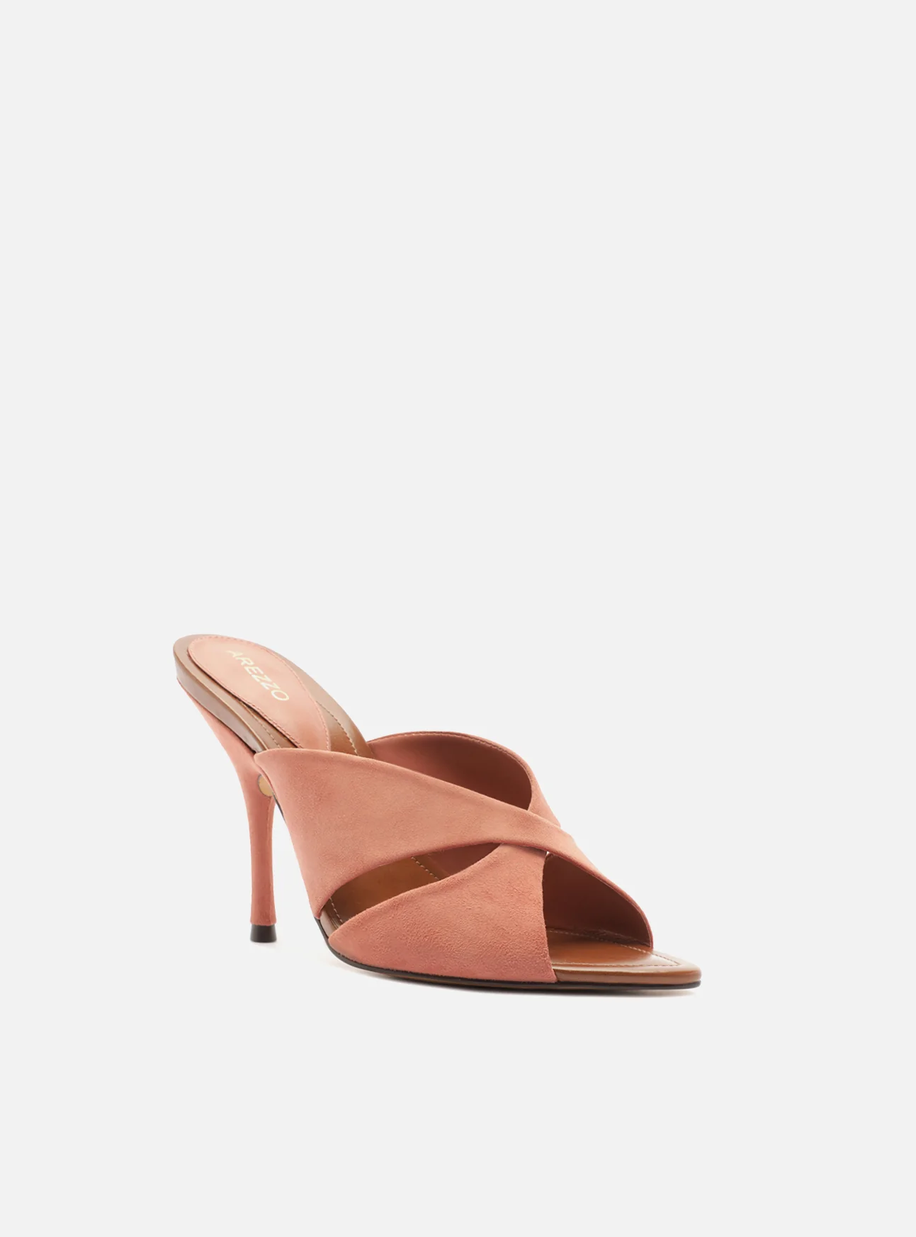 Amelia High Stiletto Leather Mule - Image 3