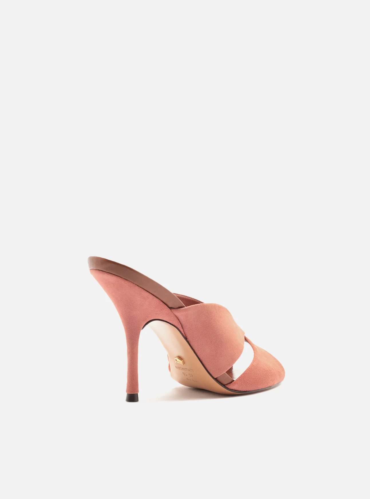 Amelia High Stiletto Leather Mule - Image 4