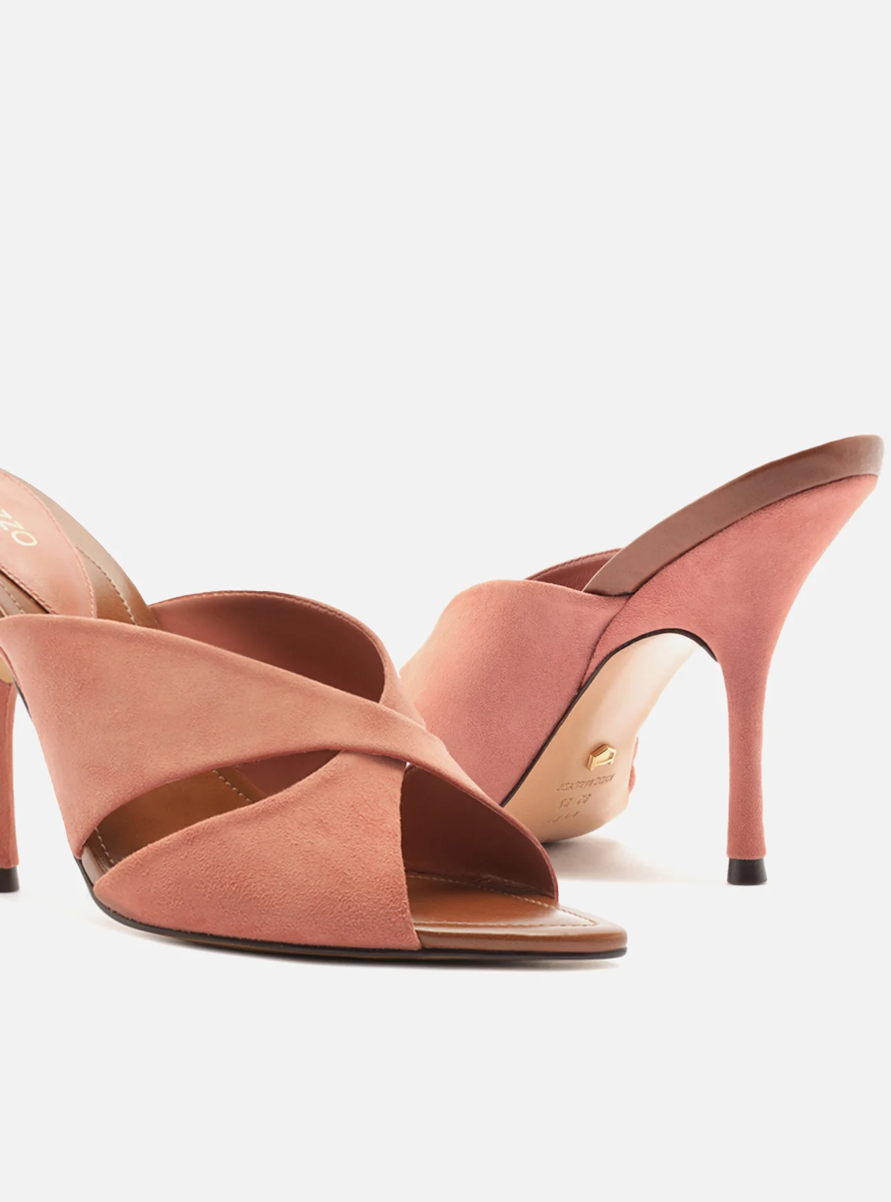 Amelia High Stiletto Leather Mule - Image 5