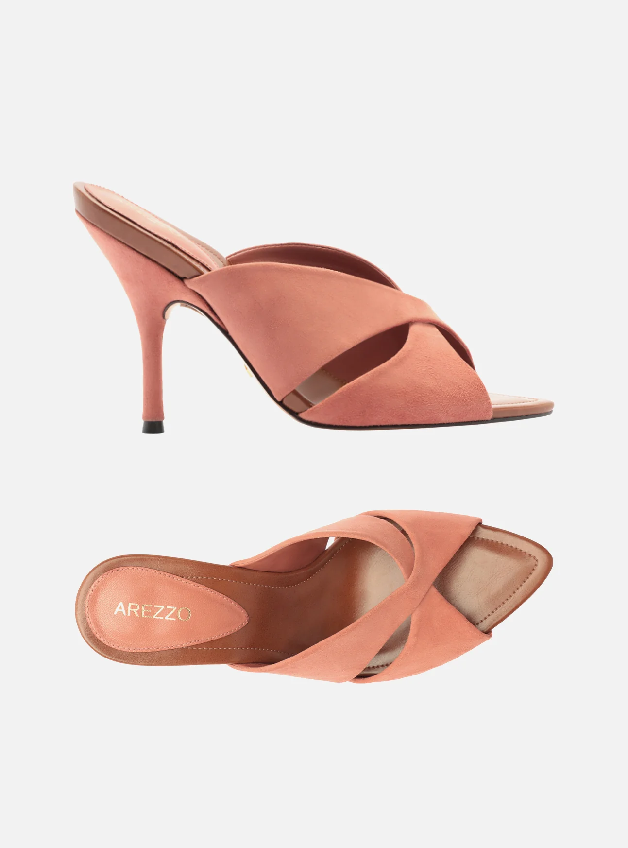 Amelia High Stiletto Leather Mule - Image 6
