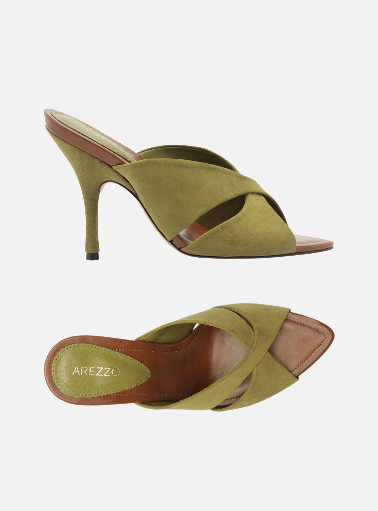 Amelia High Stiletto Leather Mule - Image 6