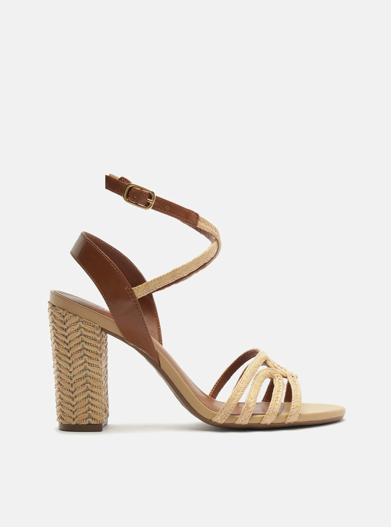 Aria High Block Sandal