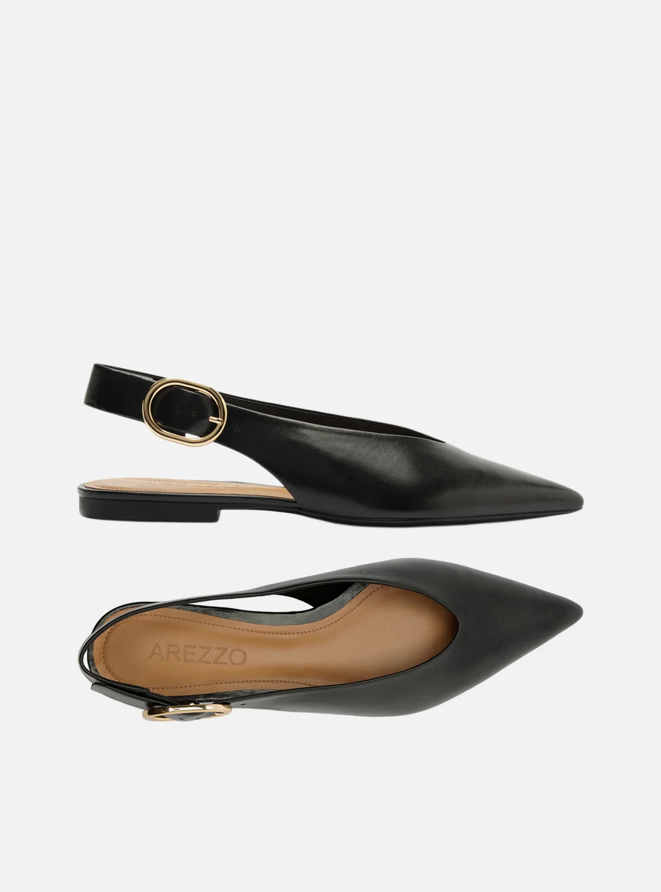Atlas Ballet Leather Flat - Image 5