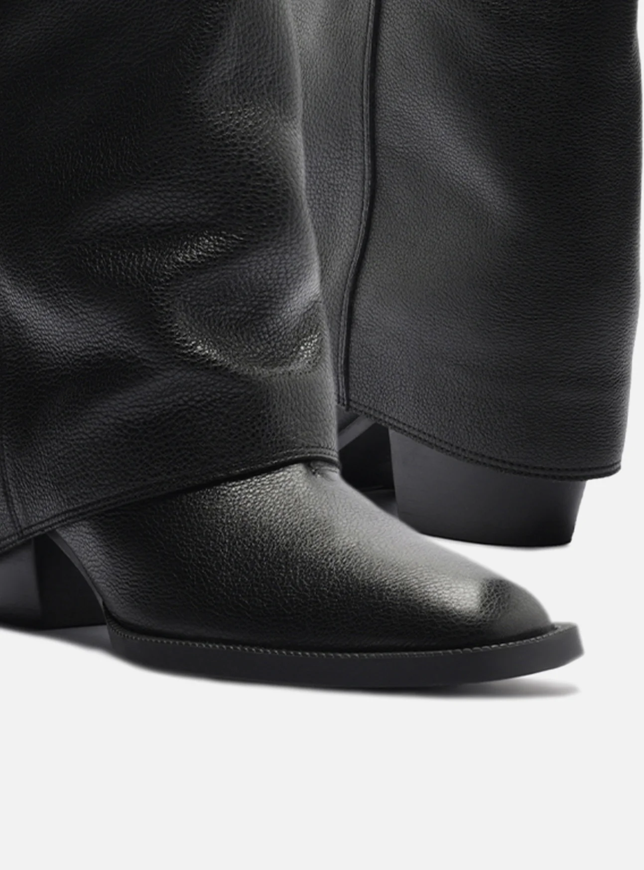 Beatrice Mid Block Leather Boot - Image 5
