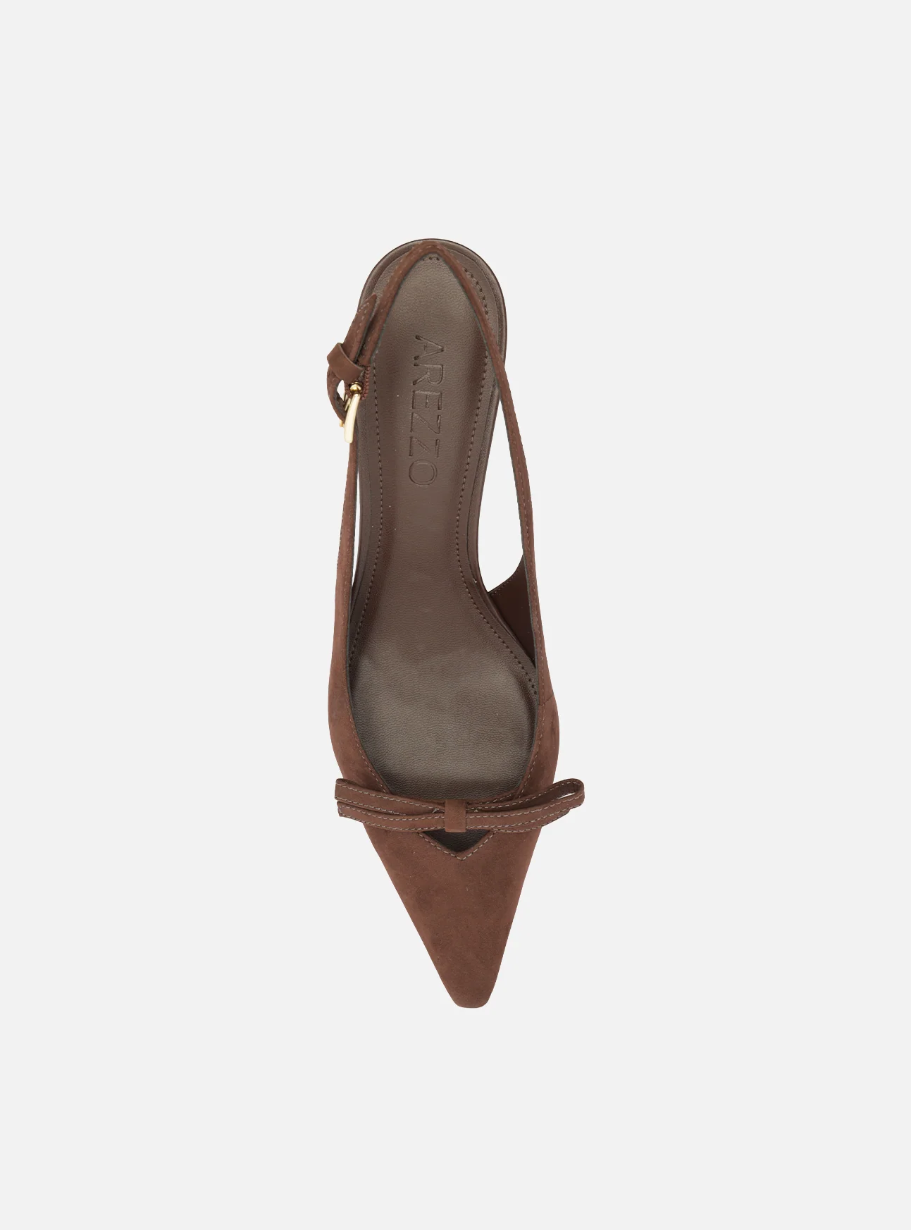 Bowie Mid Stiletto Suede Pump - Image 5
