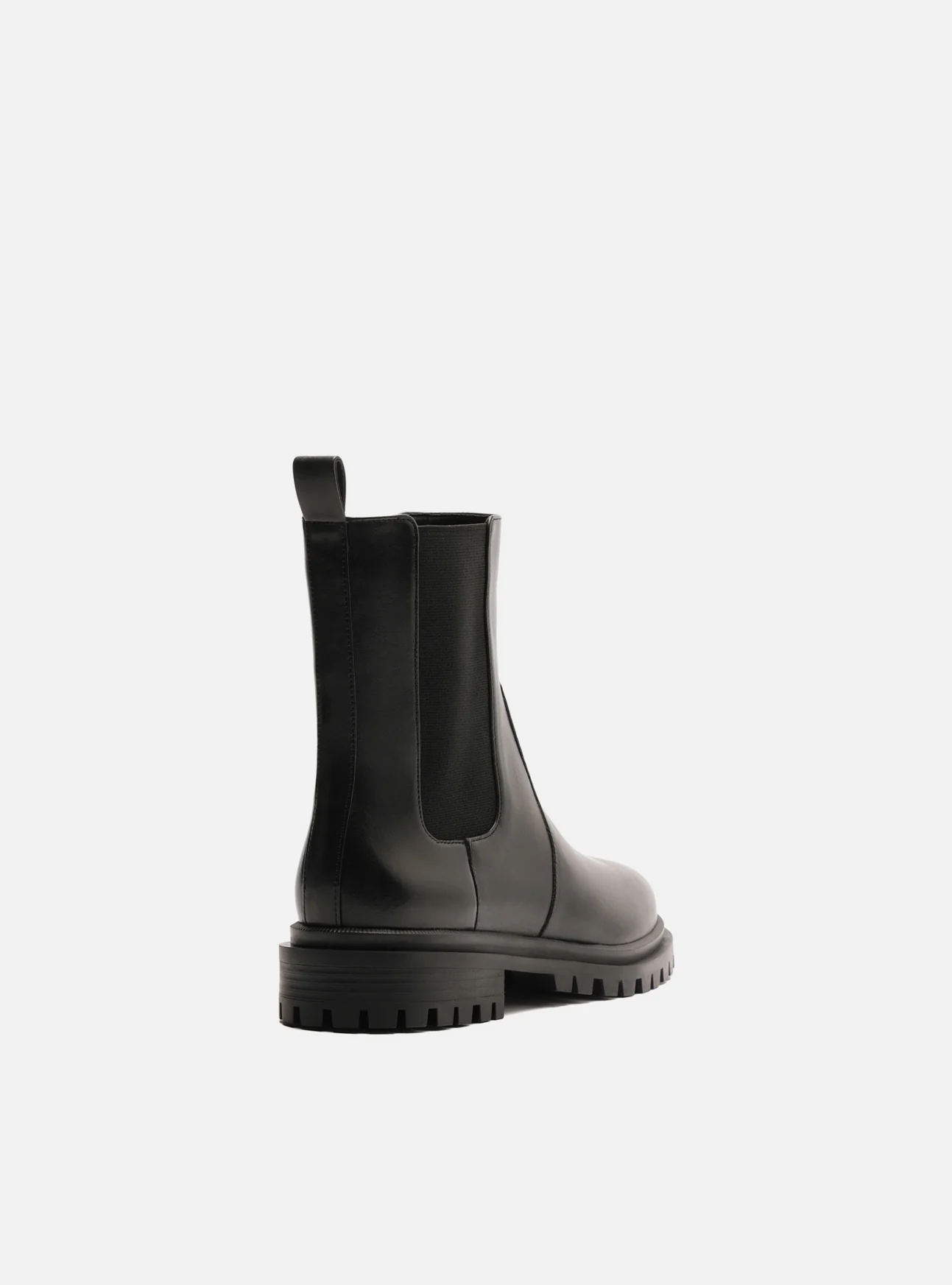 Brandy Low Block Leather Boot - Image 6