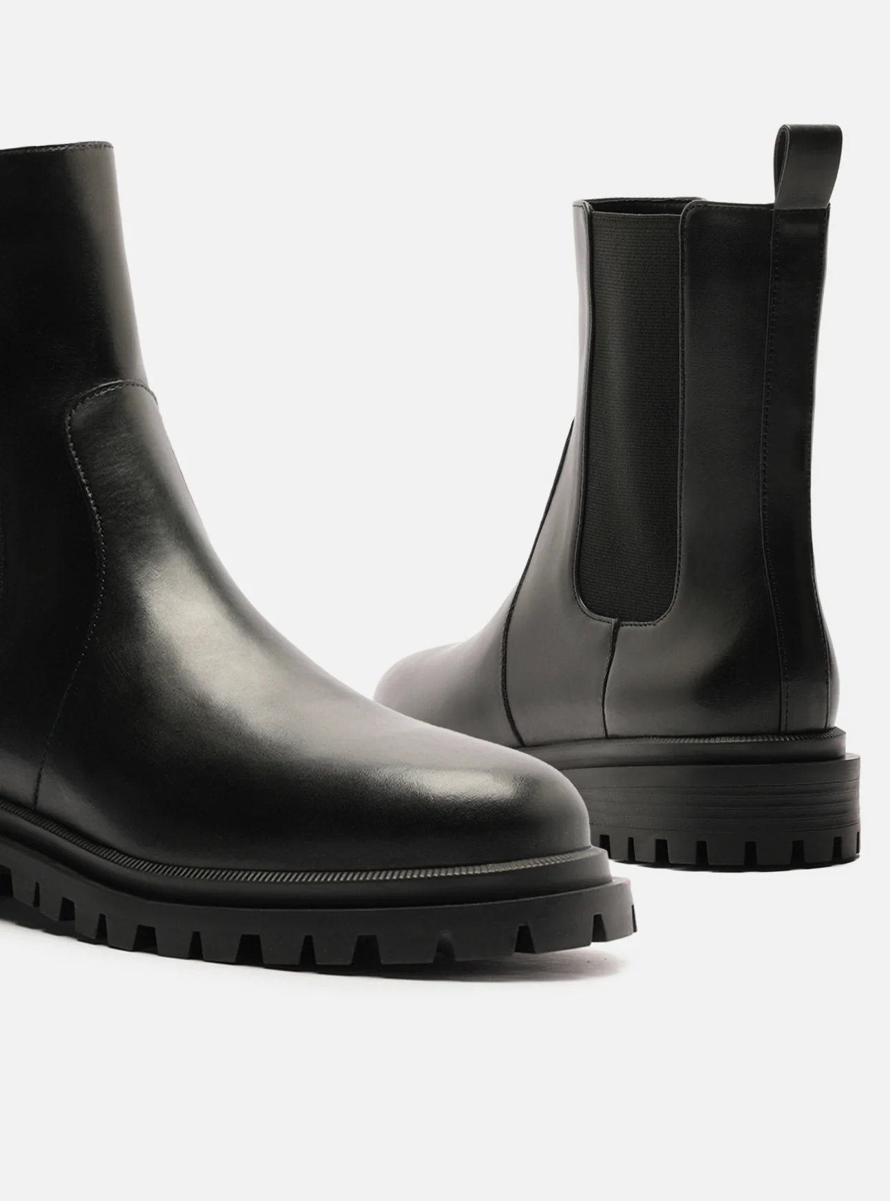 Brandy Low Block Leather Boot - Image 8