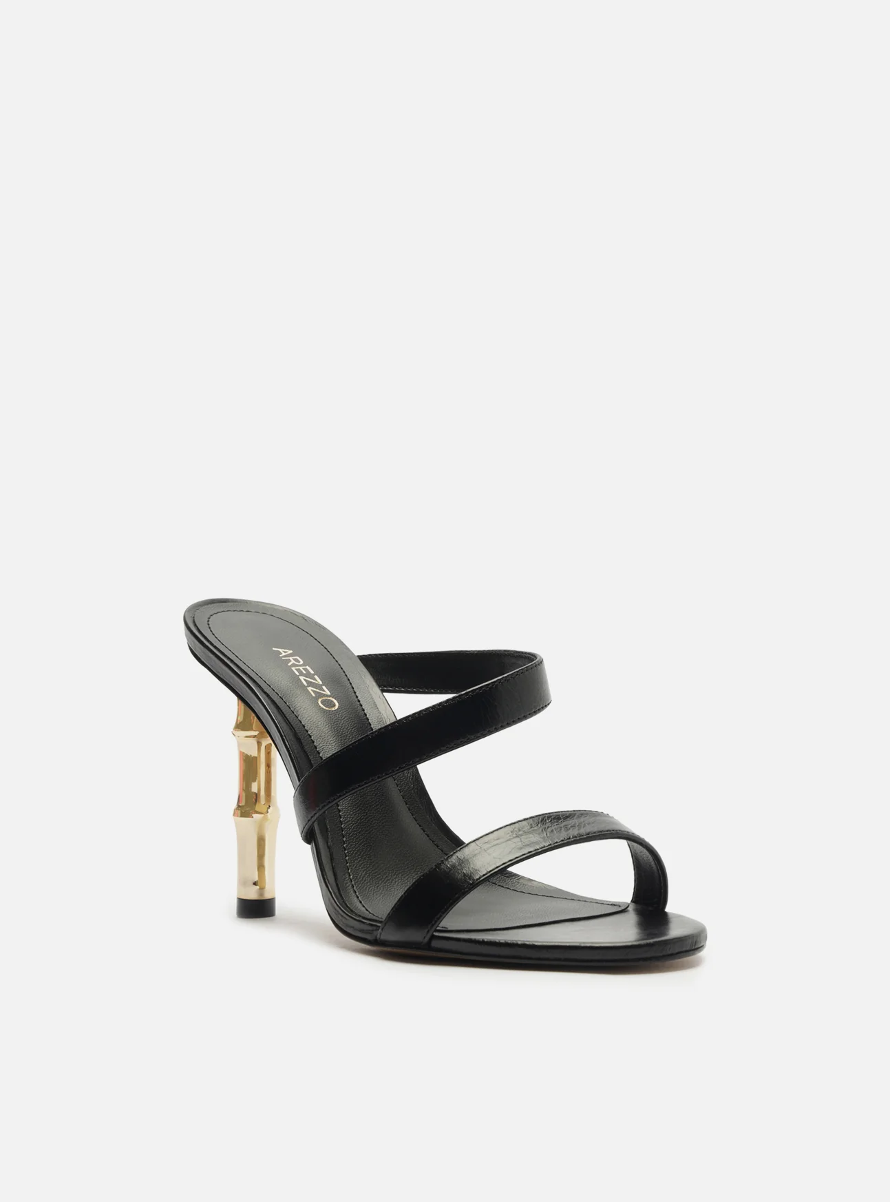 Brooke Leather Stiletto Sandal - Image 3