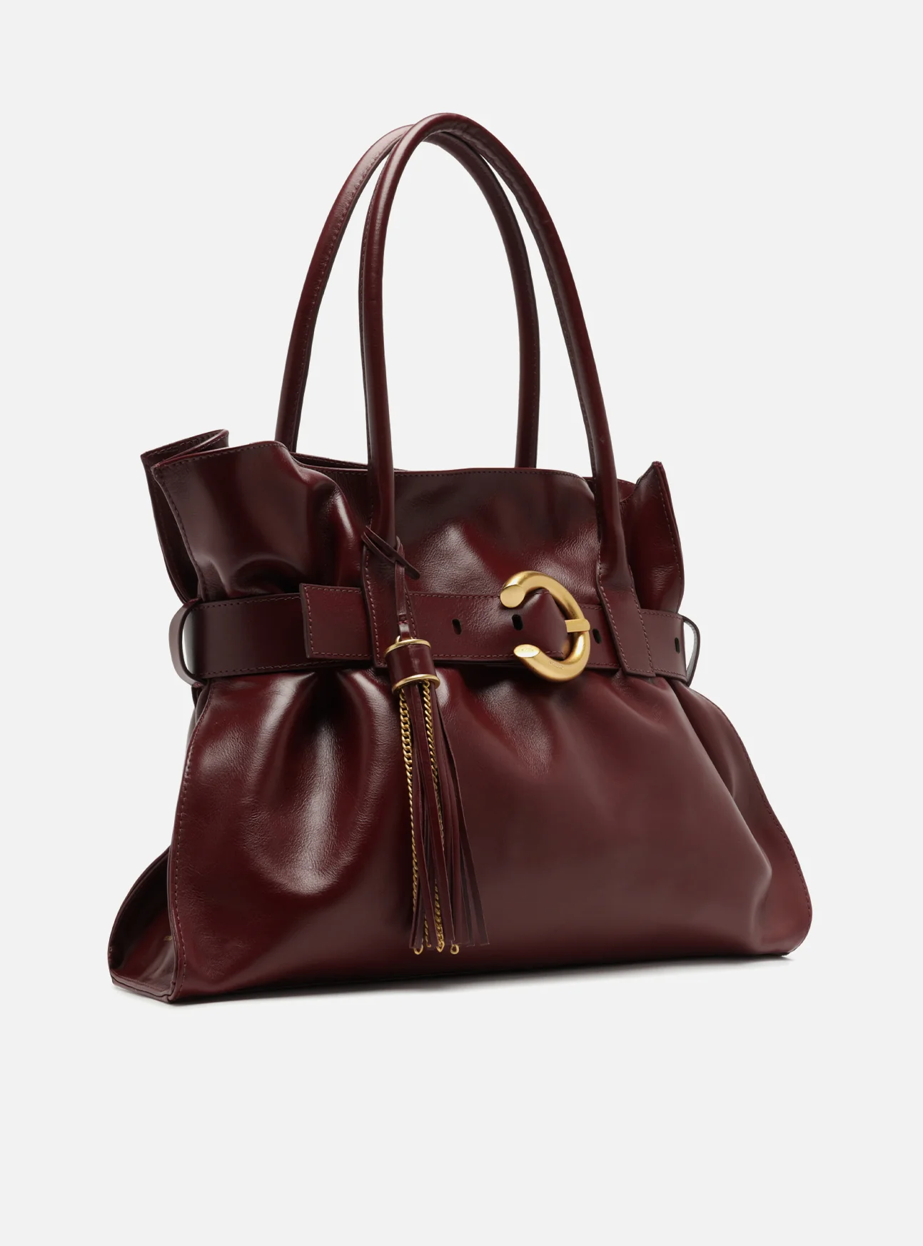 Rivera Large Leather Shopping Bag - Image 2