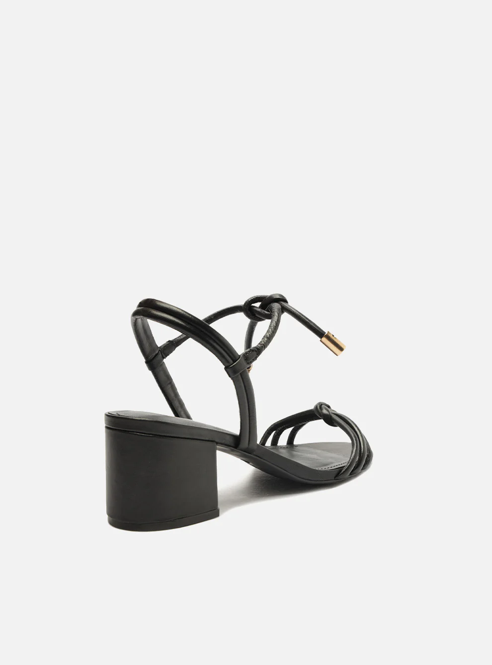Camila Leather Block Sandal - Image 3