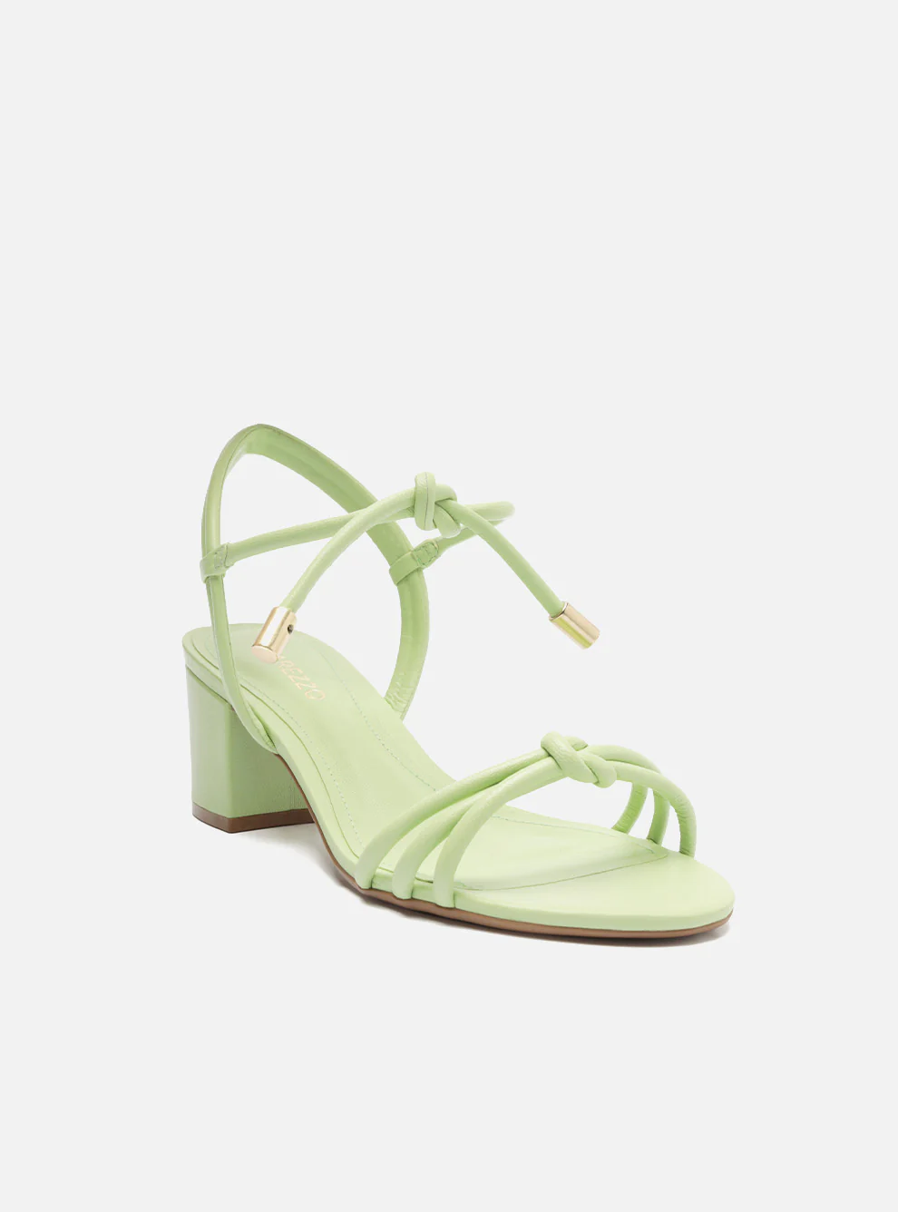 Camila  Leather Block Sandal - Image 2