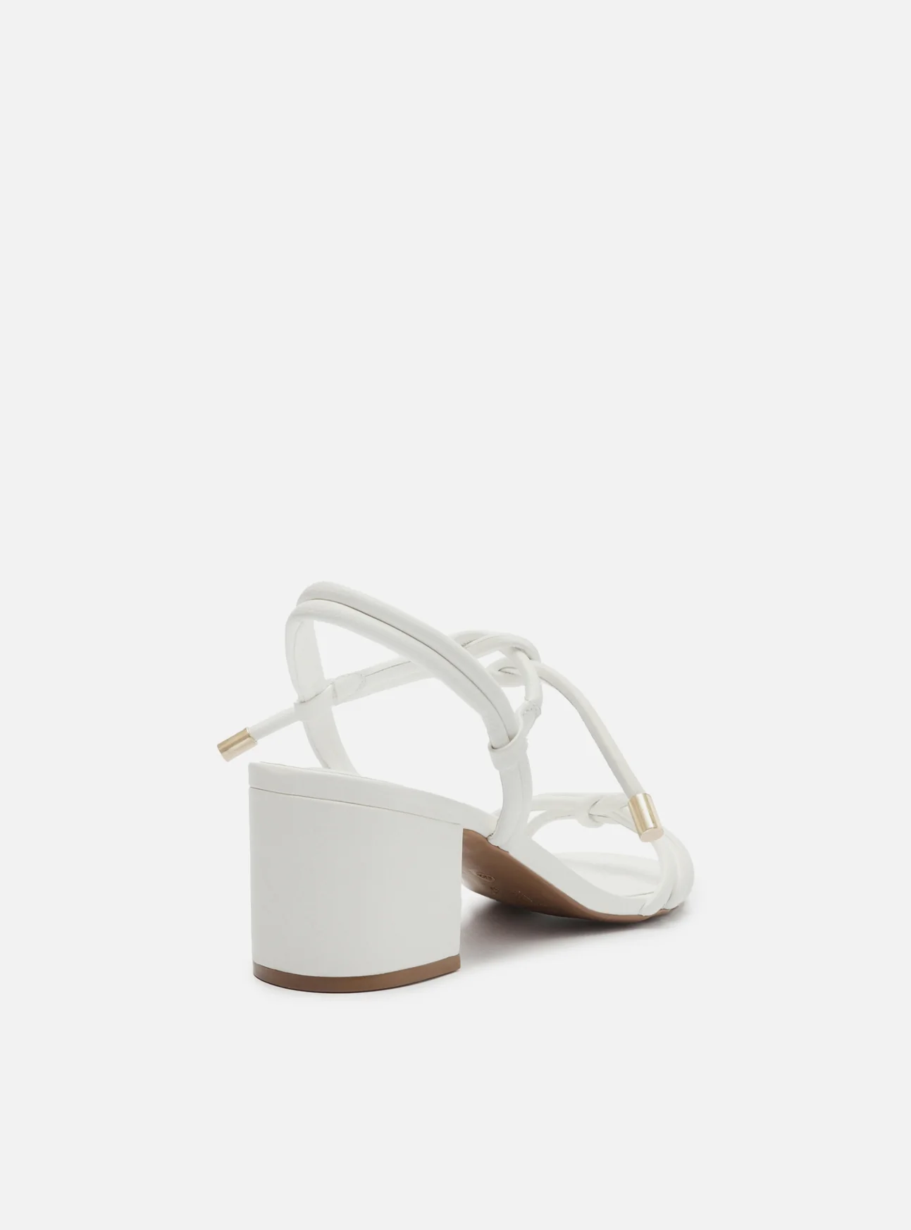 Camila Leather Block Sandal - Image 3
