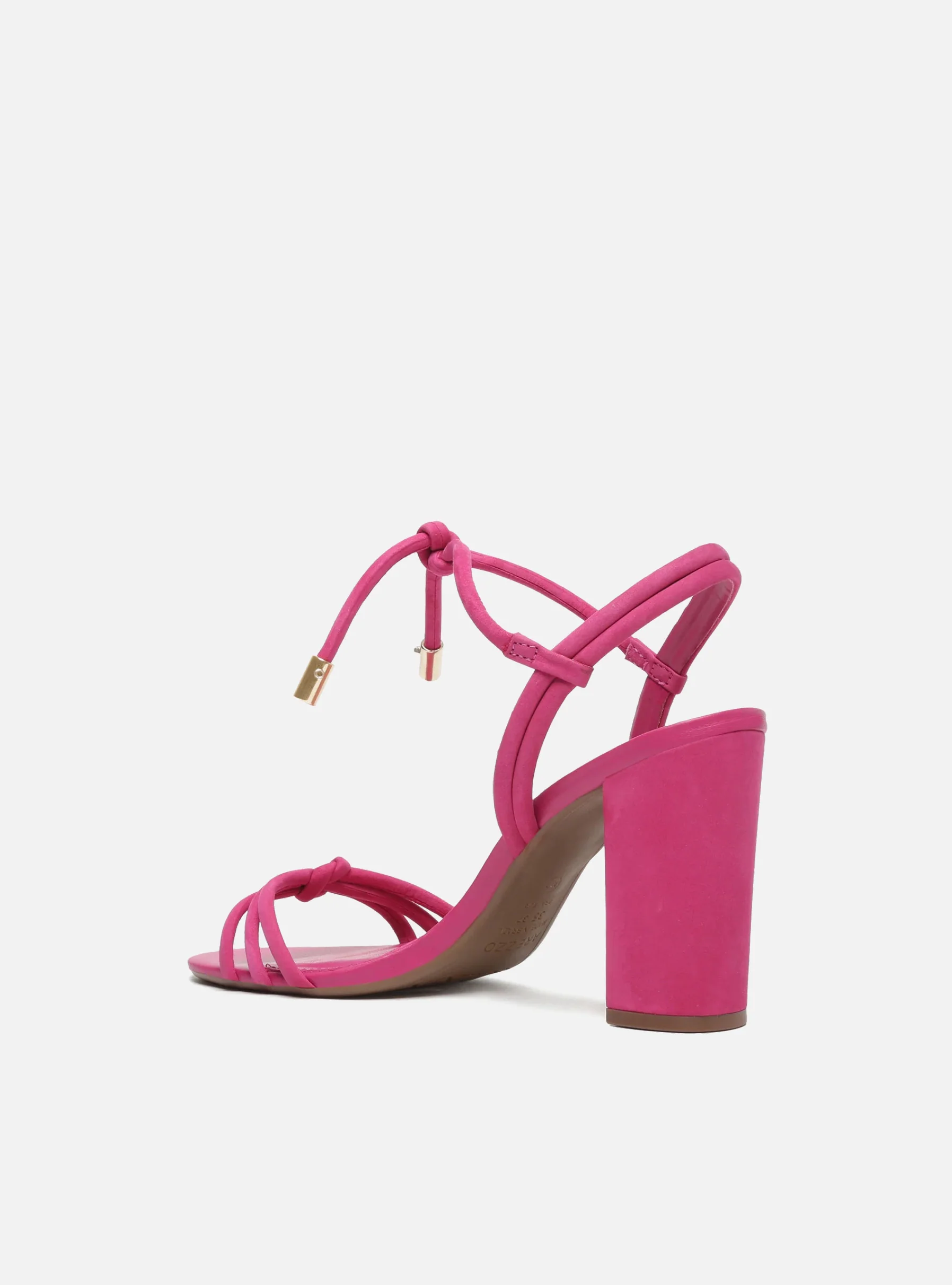 Camila Leather Block Sandal - Image 3
