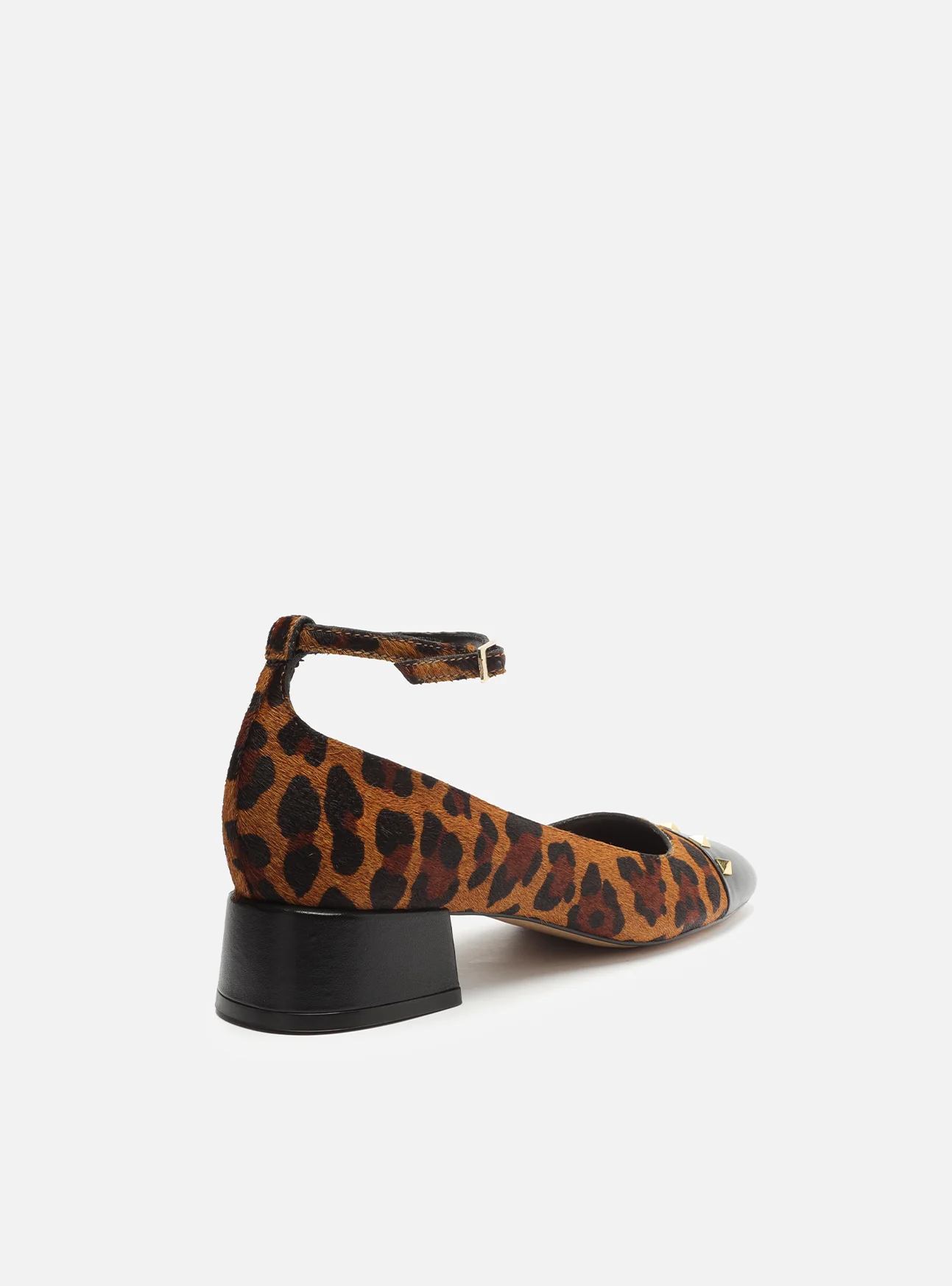 Chloe Leather Block Pump - Image 3