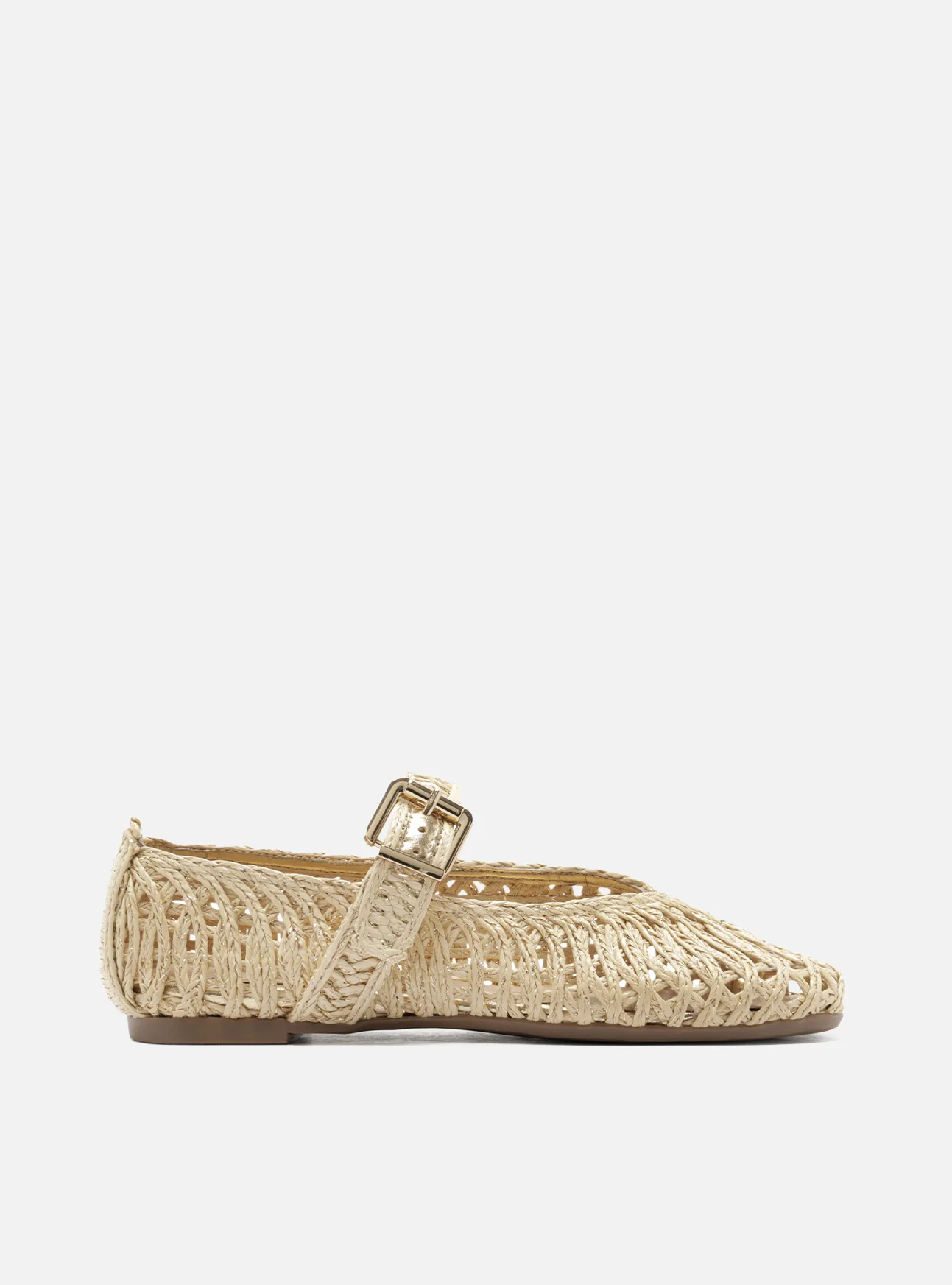 Ciara Ballet Fabric Flat