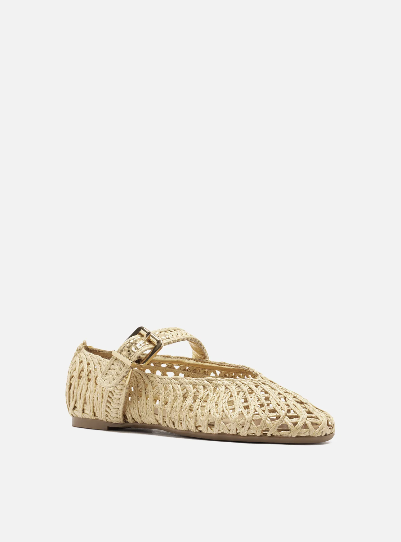 Ciara Ballet Fabric Flat - Image 2