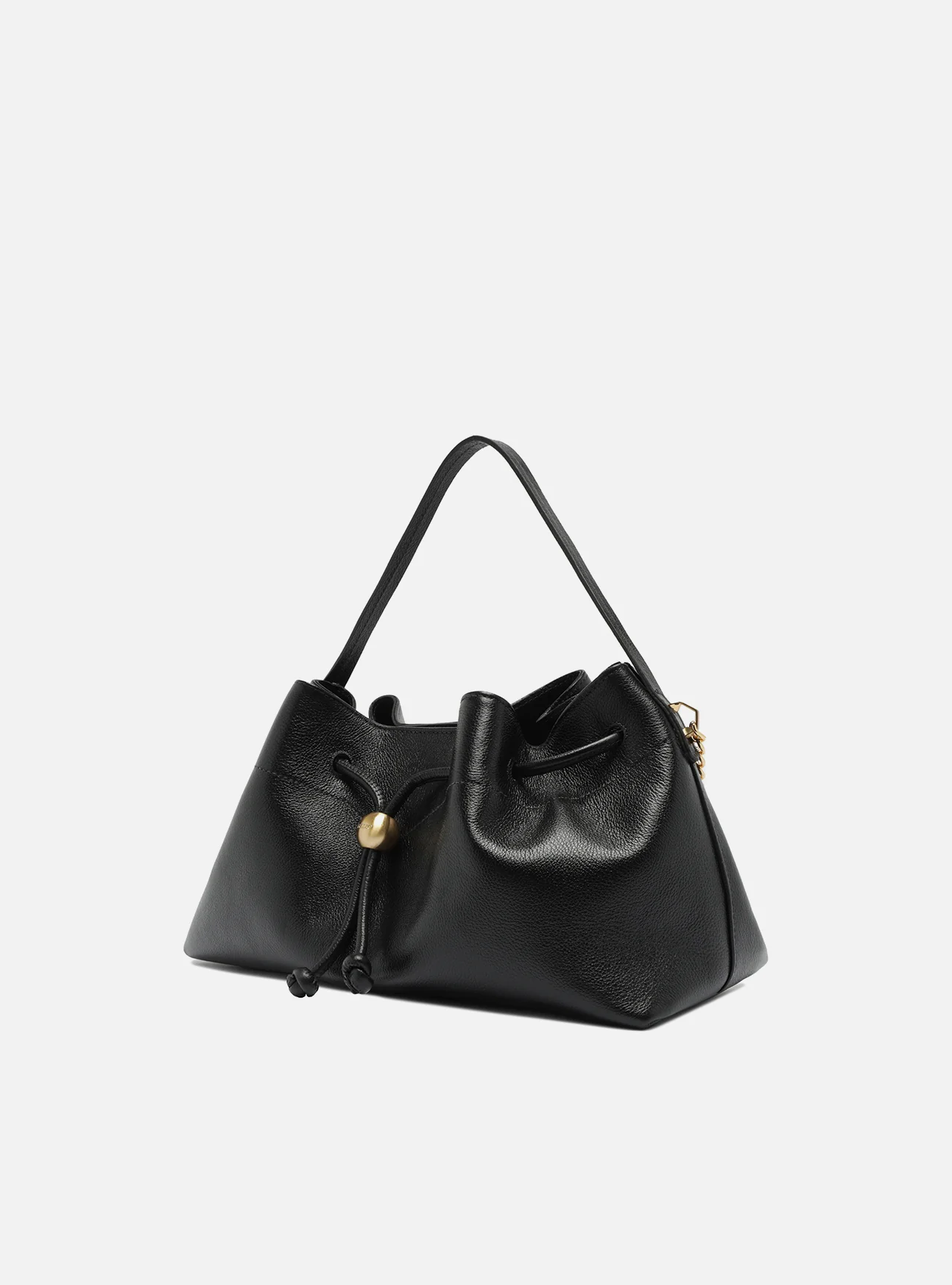 Vivianne Medium Leather Bucket - Image 3
