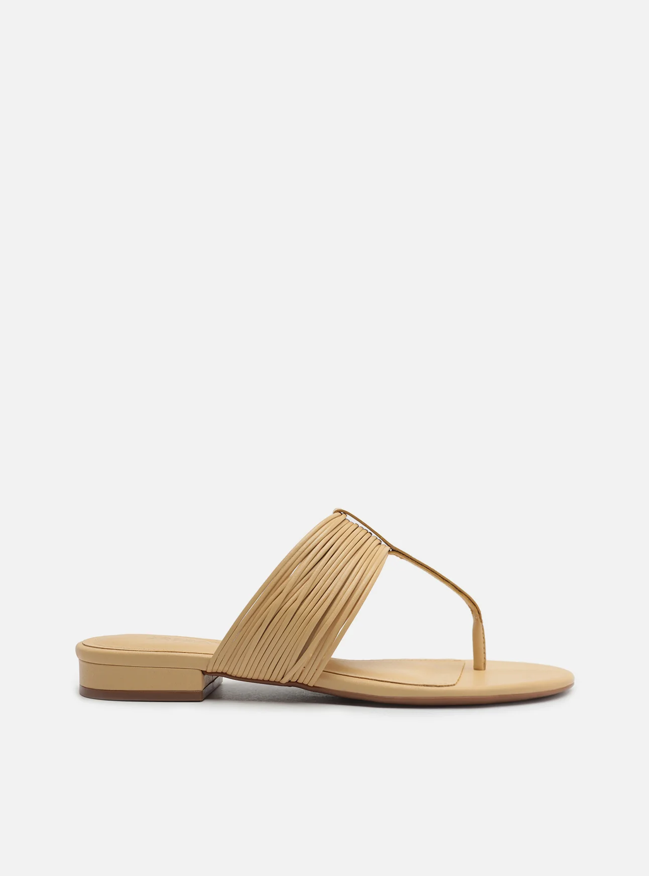 Elani Leather Flat