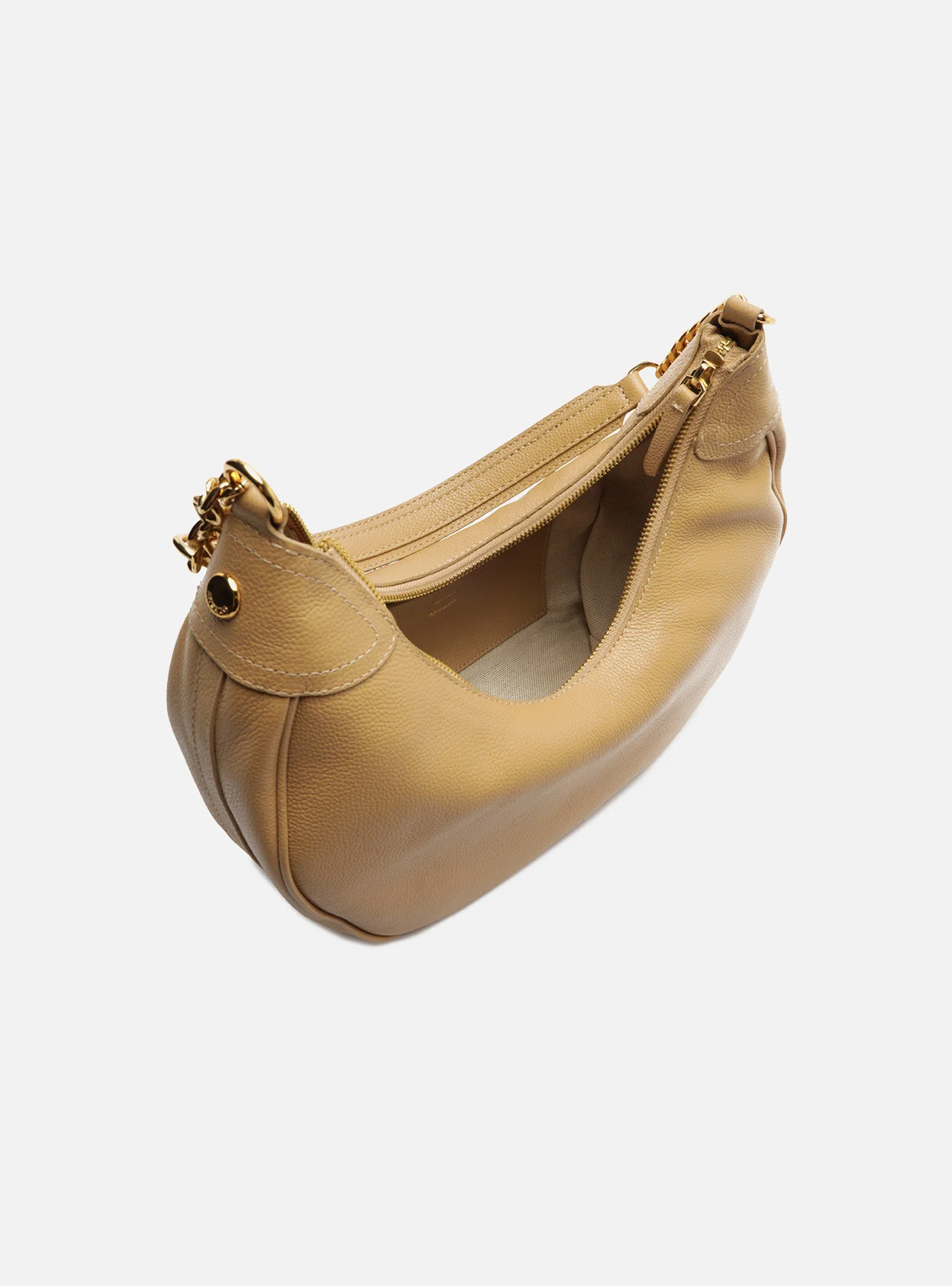 Elena Large Leather Hobo - Image 3