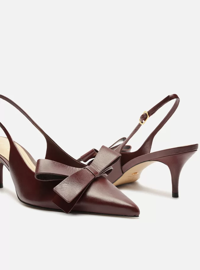 Eliza Leather Stiletto Pump - Image 6