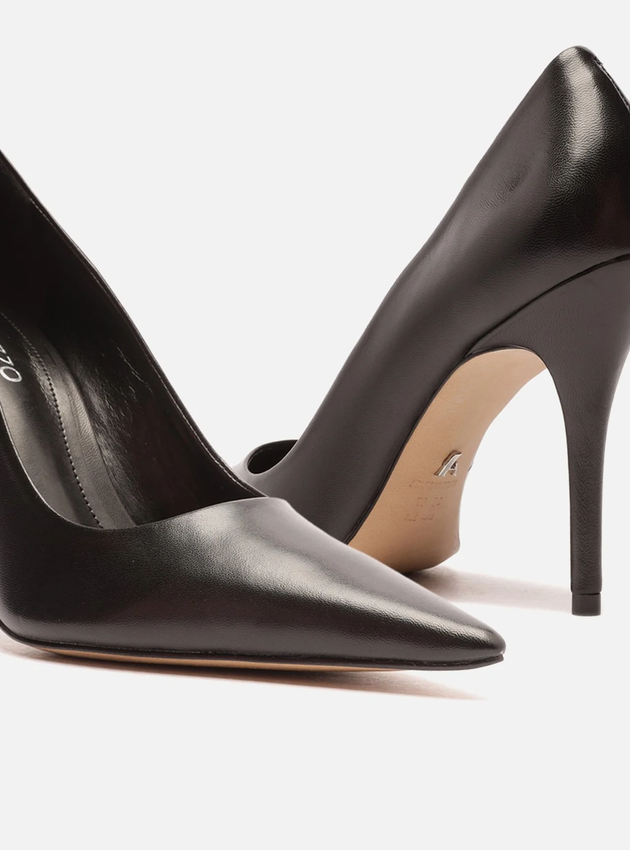 Emily Leather Stiletto Pump - Image 5