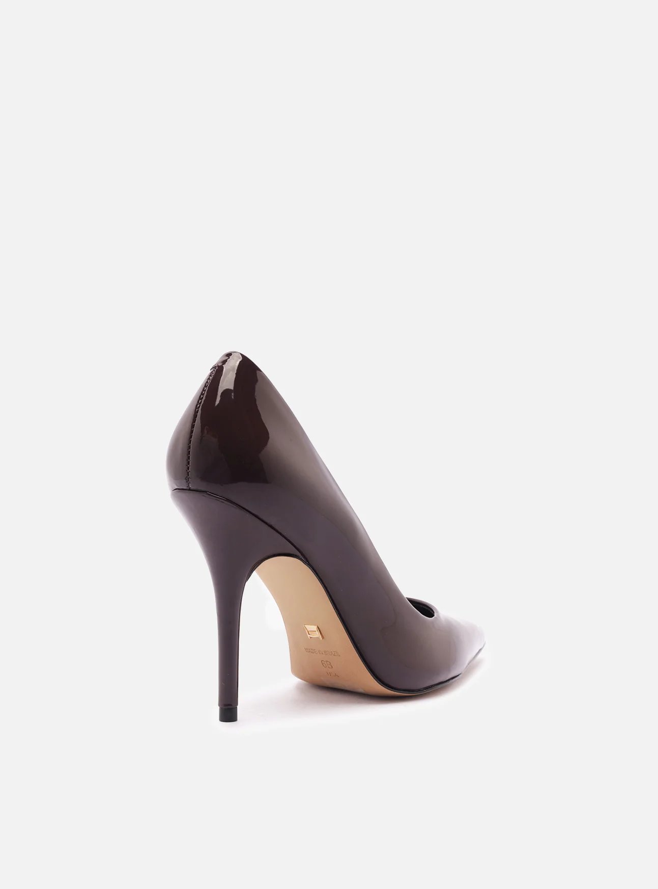 Emily High Stiletto Leather Pump - Image 3