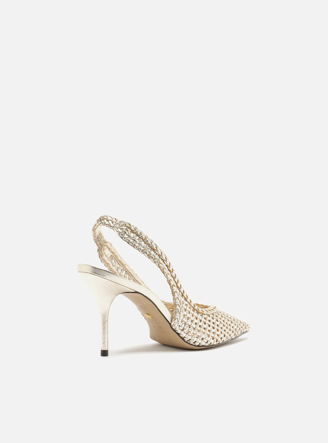 Eva High Stiletto Leather Pump - Image 3