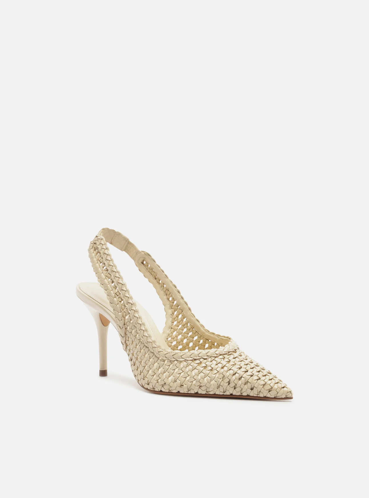 Eva High Stiletto Synthetic Pump - Image 2