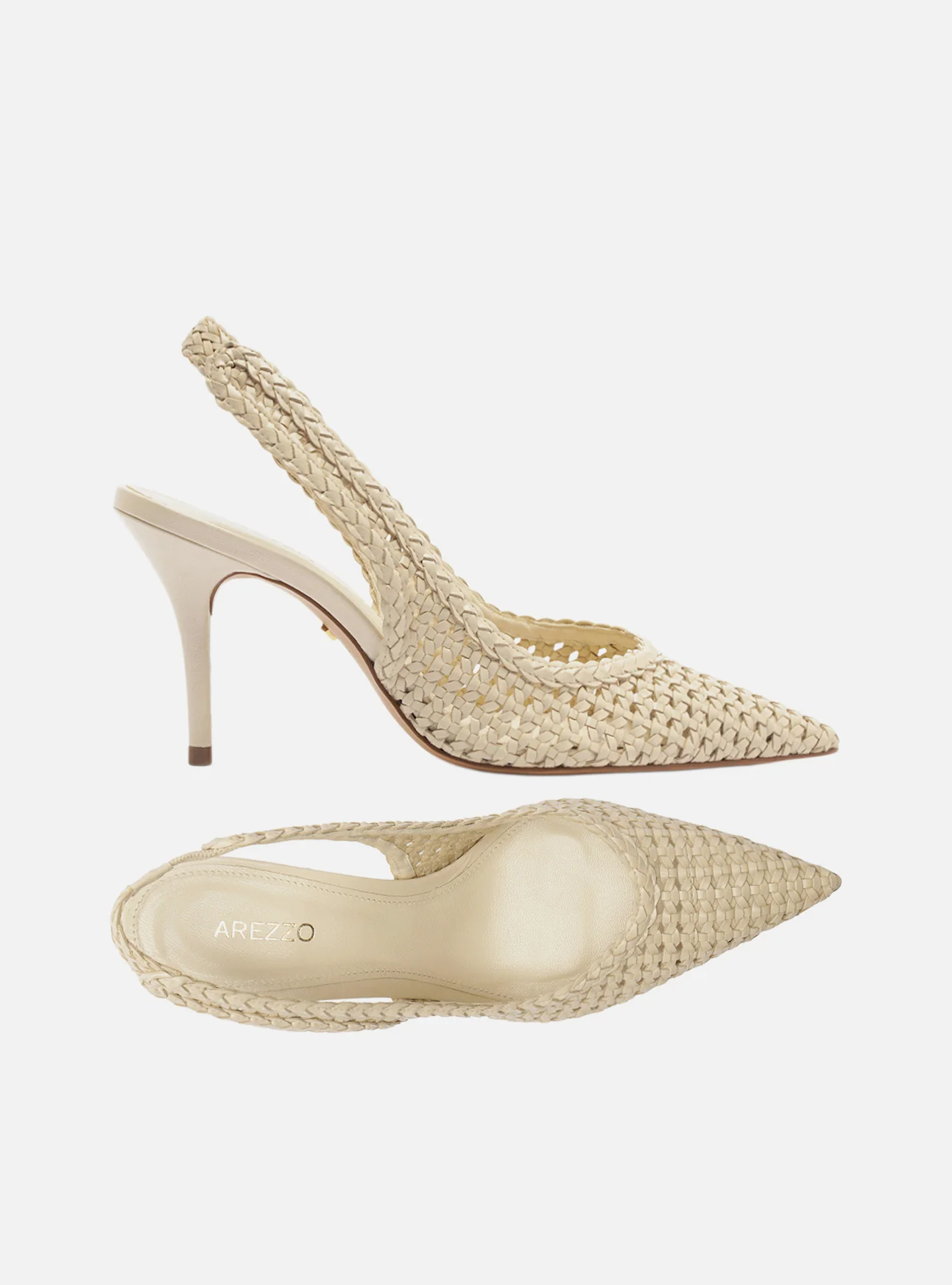 Eva High Stiletto Synthetic Pump - Image 3