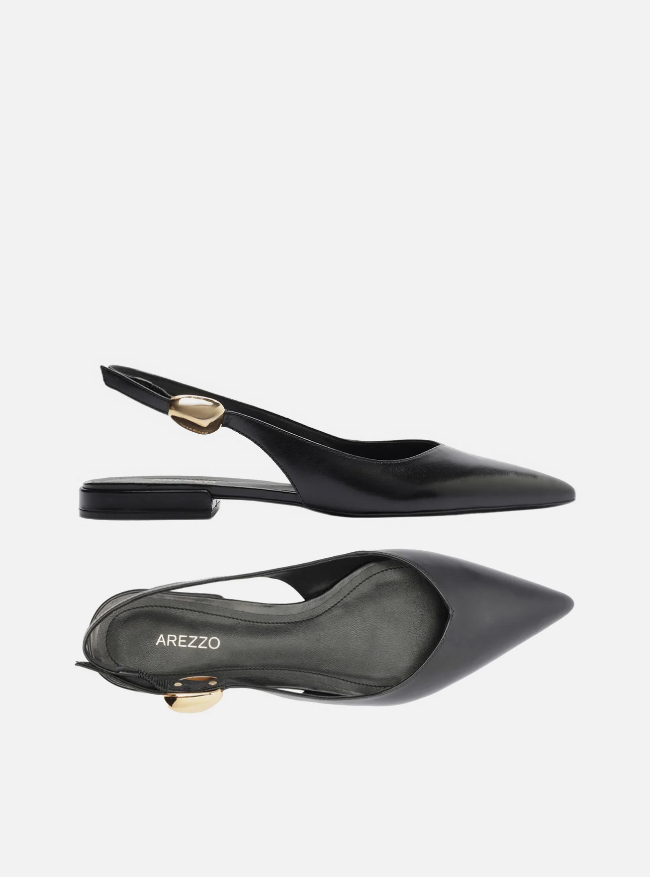 Farrah Ballet Leather Flat - Image 4