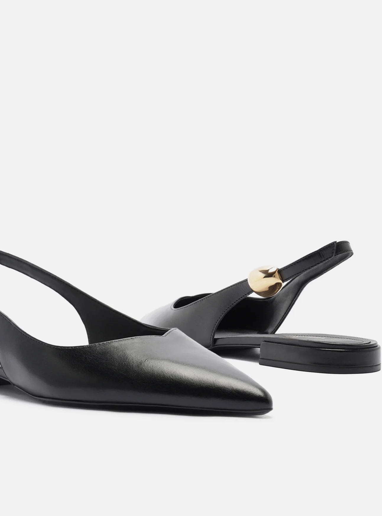 Farrah Ballet Leather Flat - Image 6