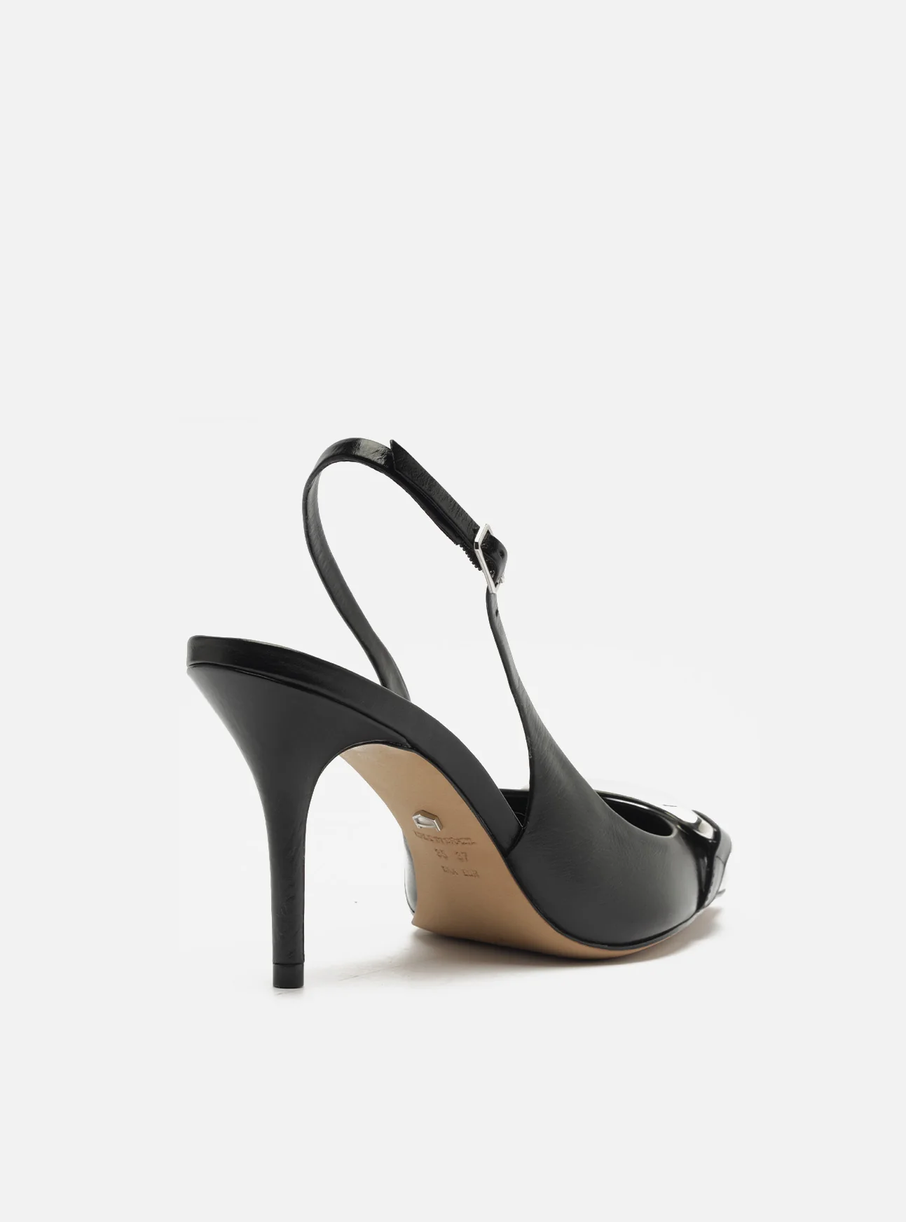 Felicity High Stiletto Leather Pump - Image 4