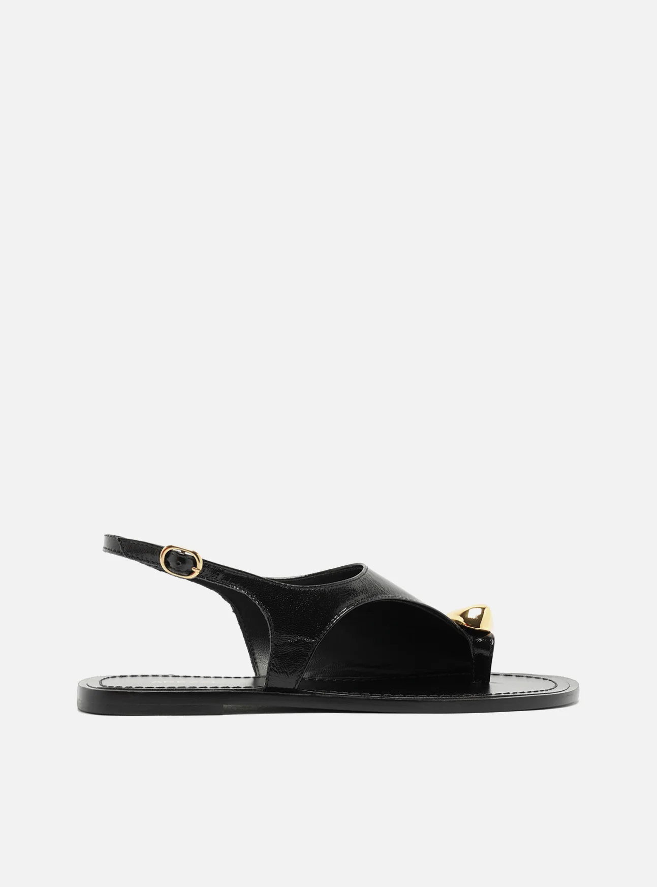 Freya Leather Flat