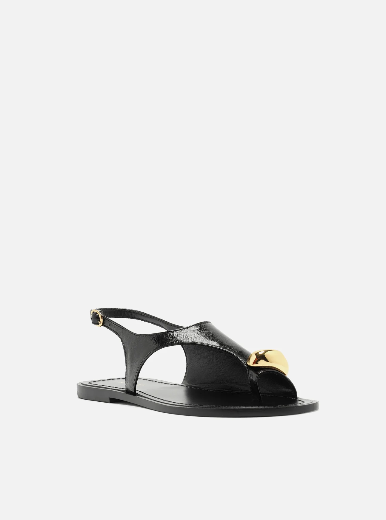 Freya Leather Flat - Image 2