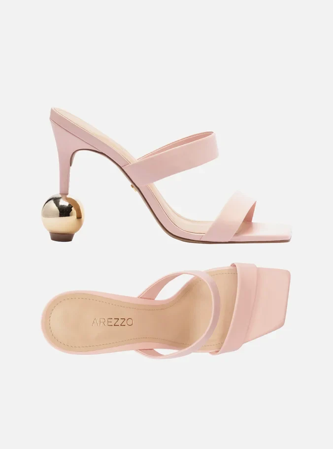 Gianna Leather Stiletto Sandal - Image 5