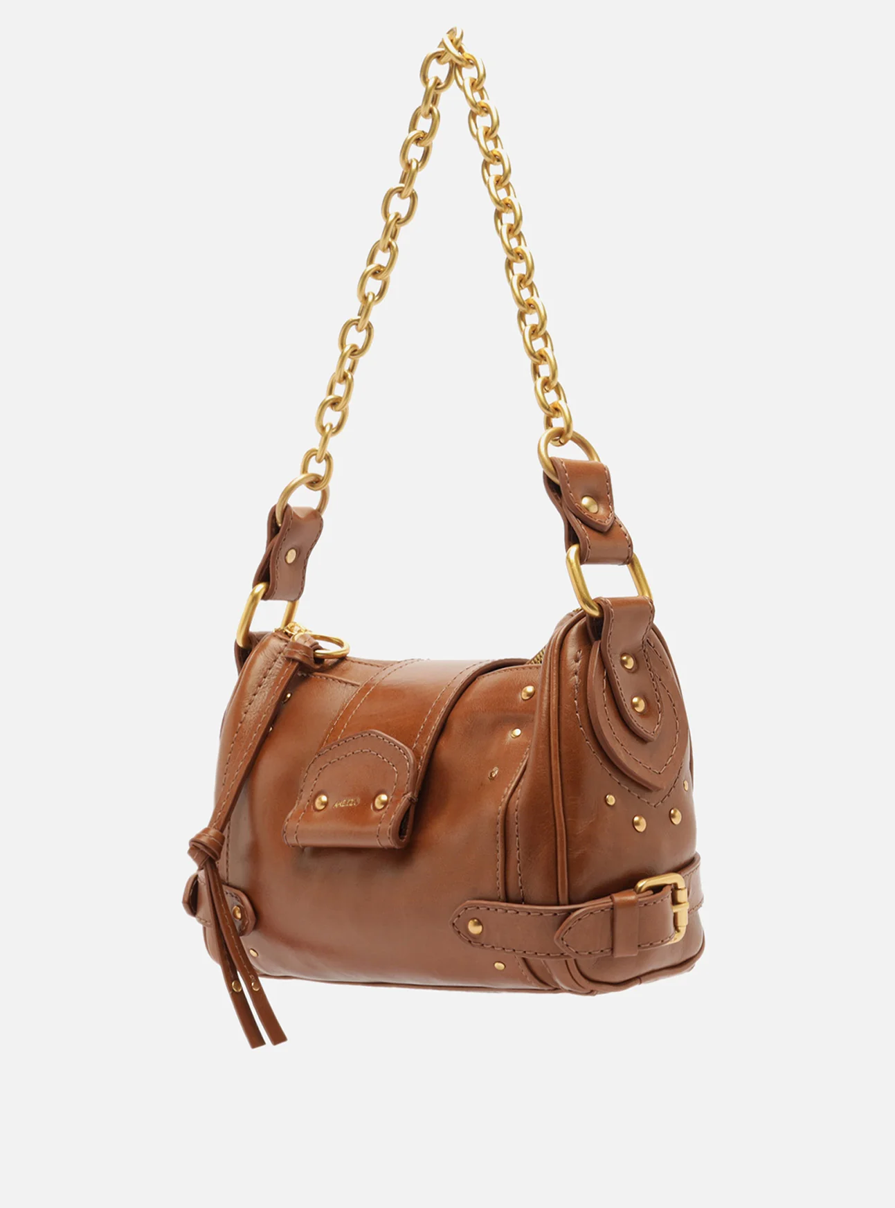 Gio Medium Leather Shoulder Bag - Image 4