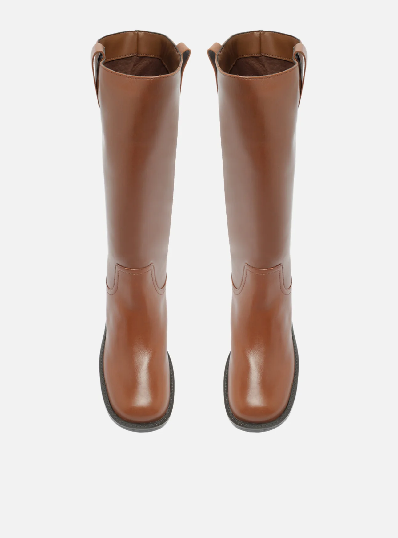 Hadley Low Block Leather Boot - Image 3