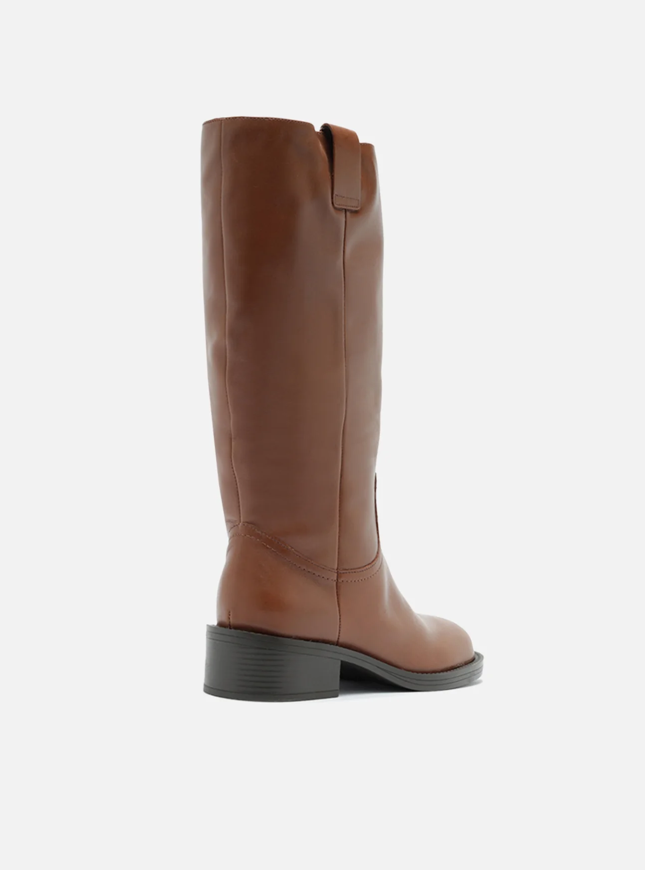 Hadley Low Block Leather Boot - Image 4