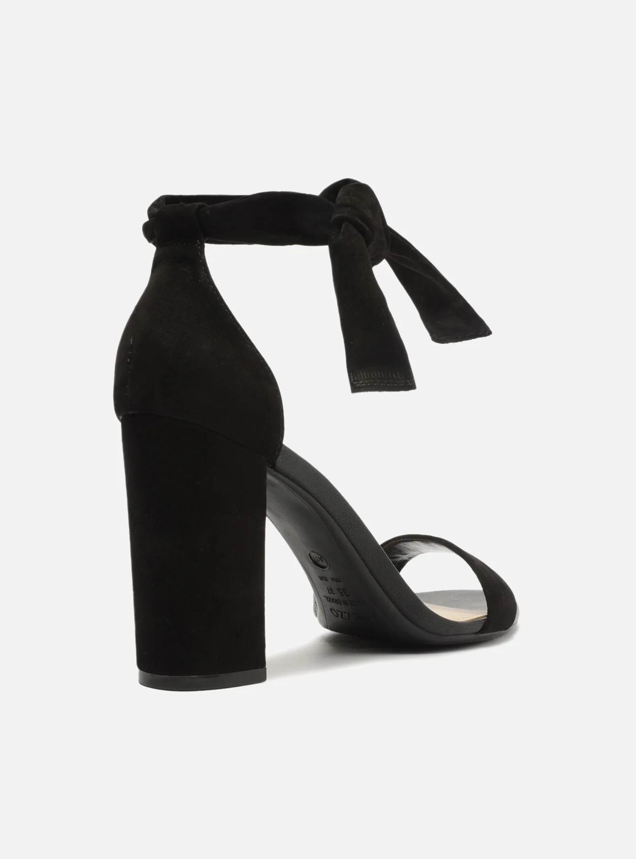 Isabelli Leather  Block Sandal - Image 3