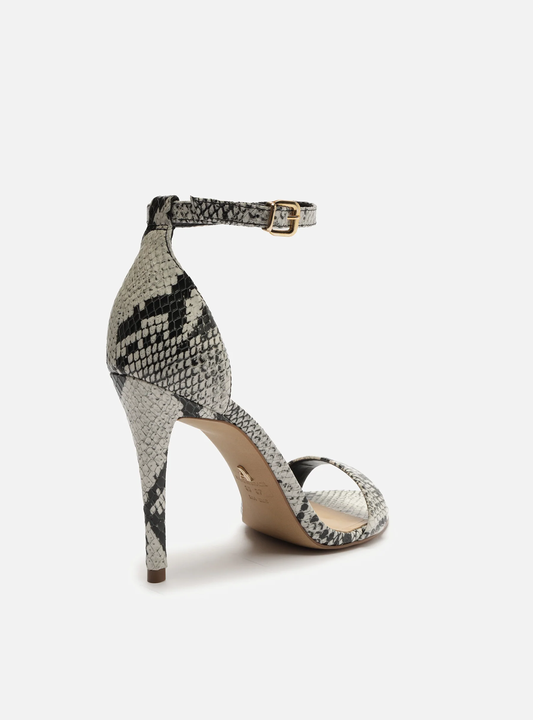 Isabelli Leather Stiletto Sandal - Image 4