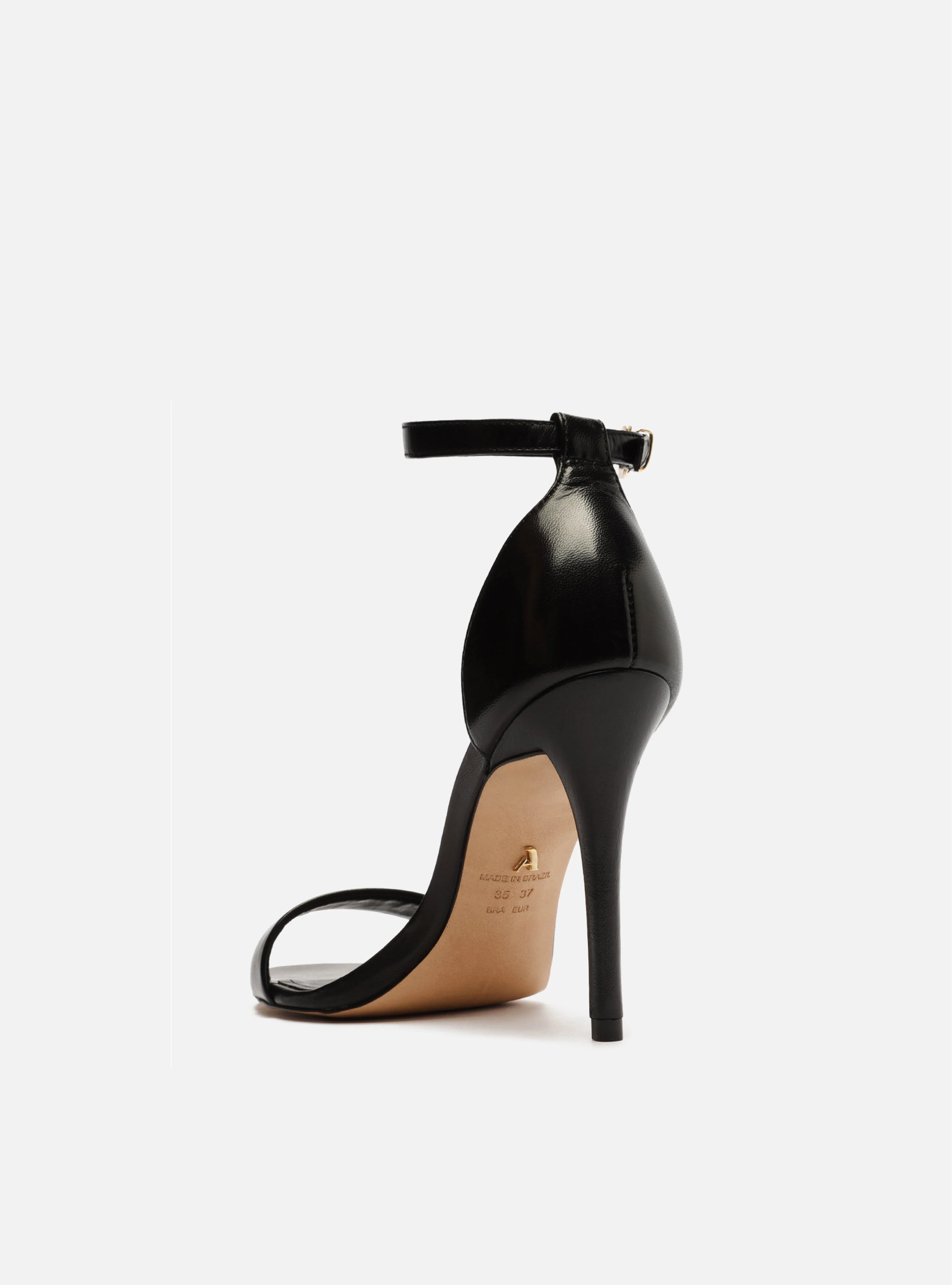 Isabelli  Leather Stiletto Sandal - Image 3