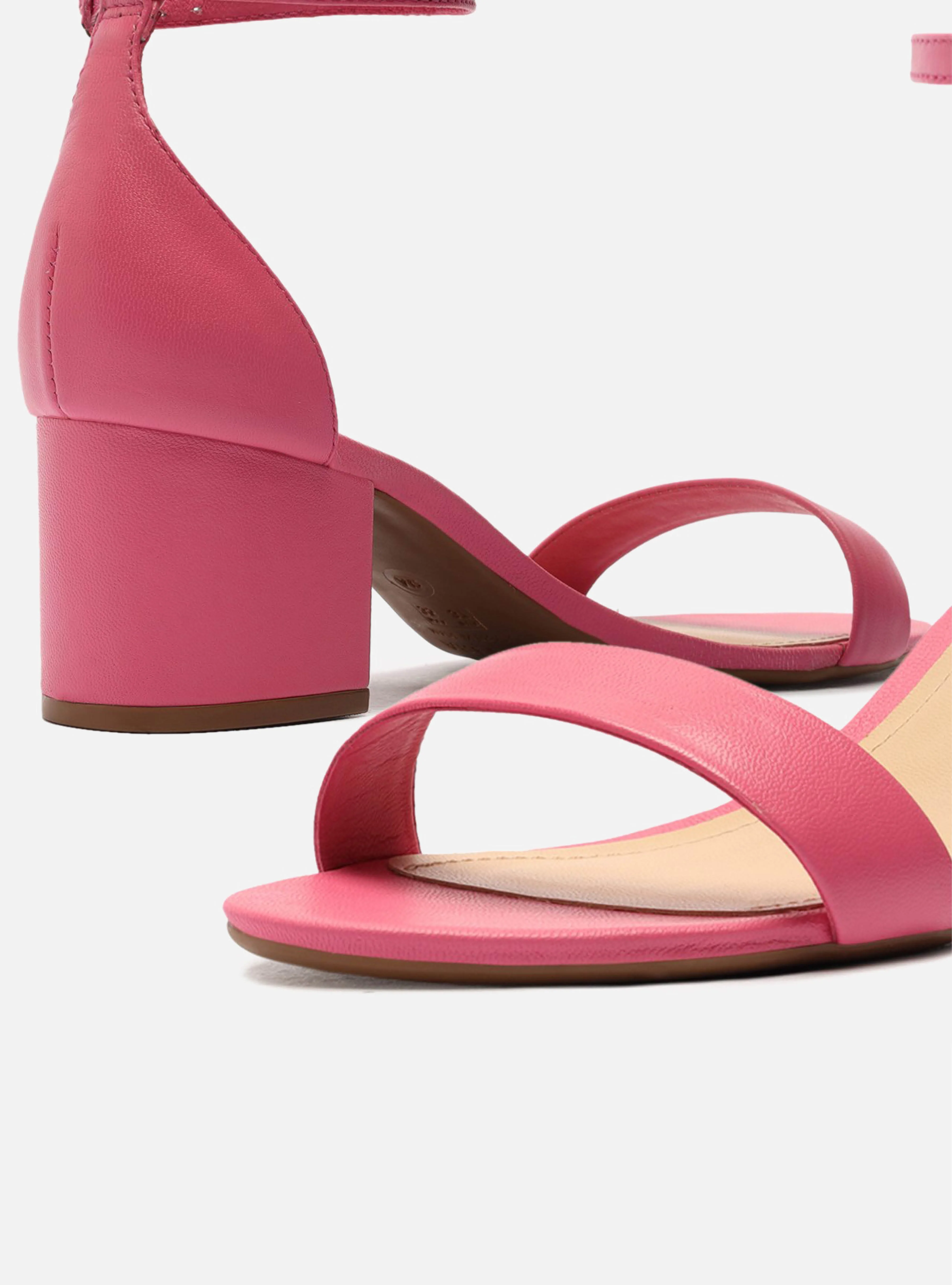 Isabelli Leather Block Sandal - Image 4