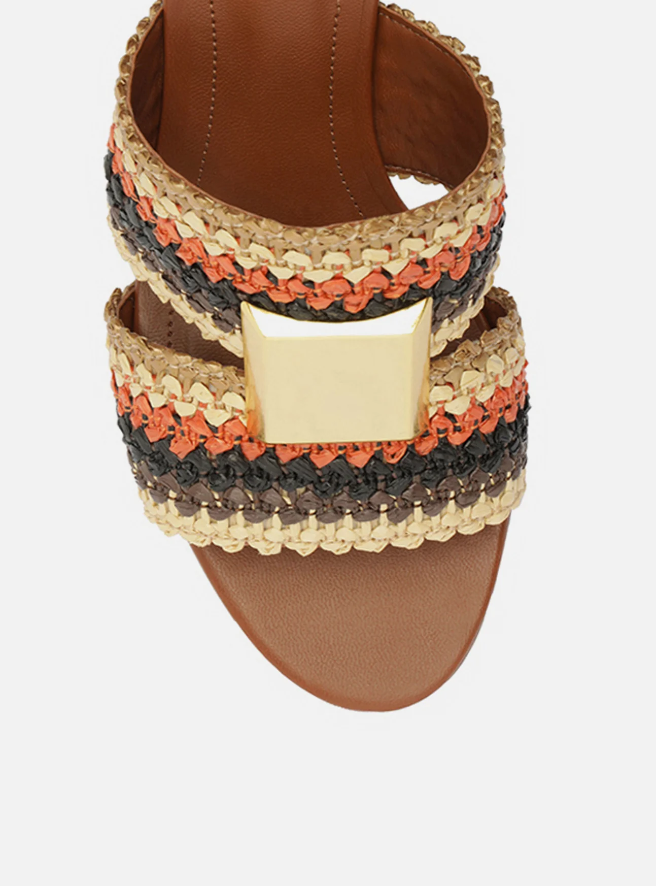 Jackie Mid Block Synthetic Sandal - Image 5