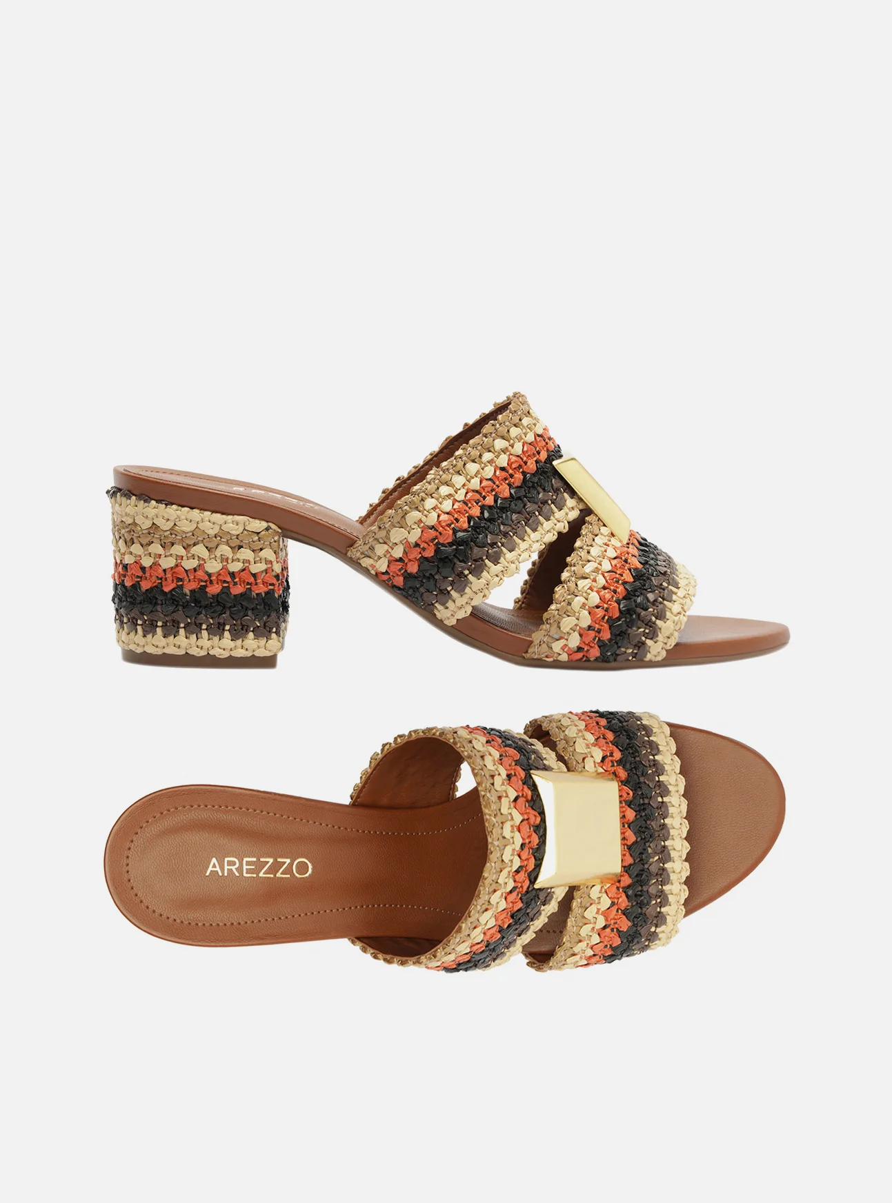 Jackie Mid Block Synthetic Sandal - Image 6