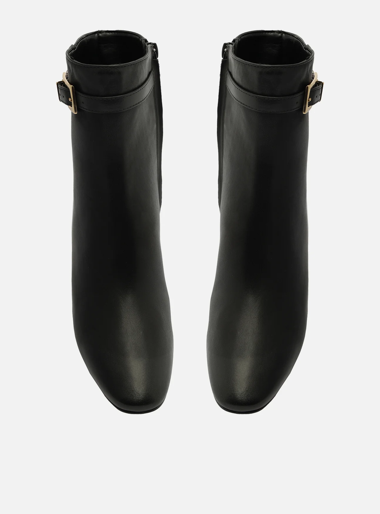Josie Leather Stiletto Boot - Image 5