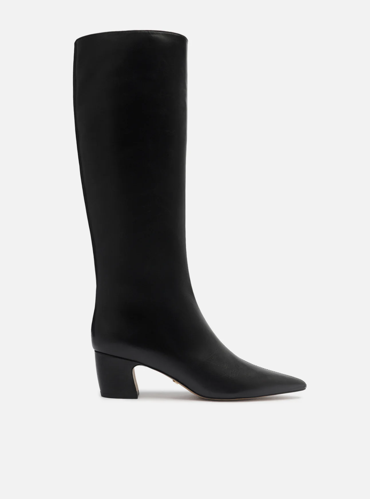 Julie Mid Block Leather Boot