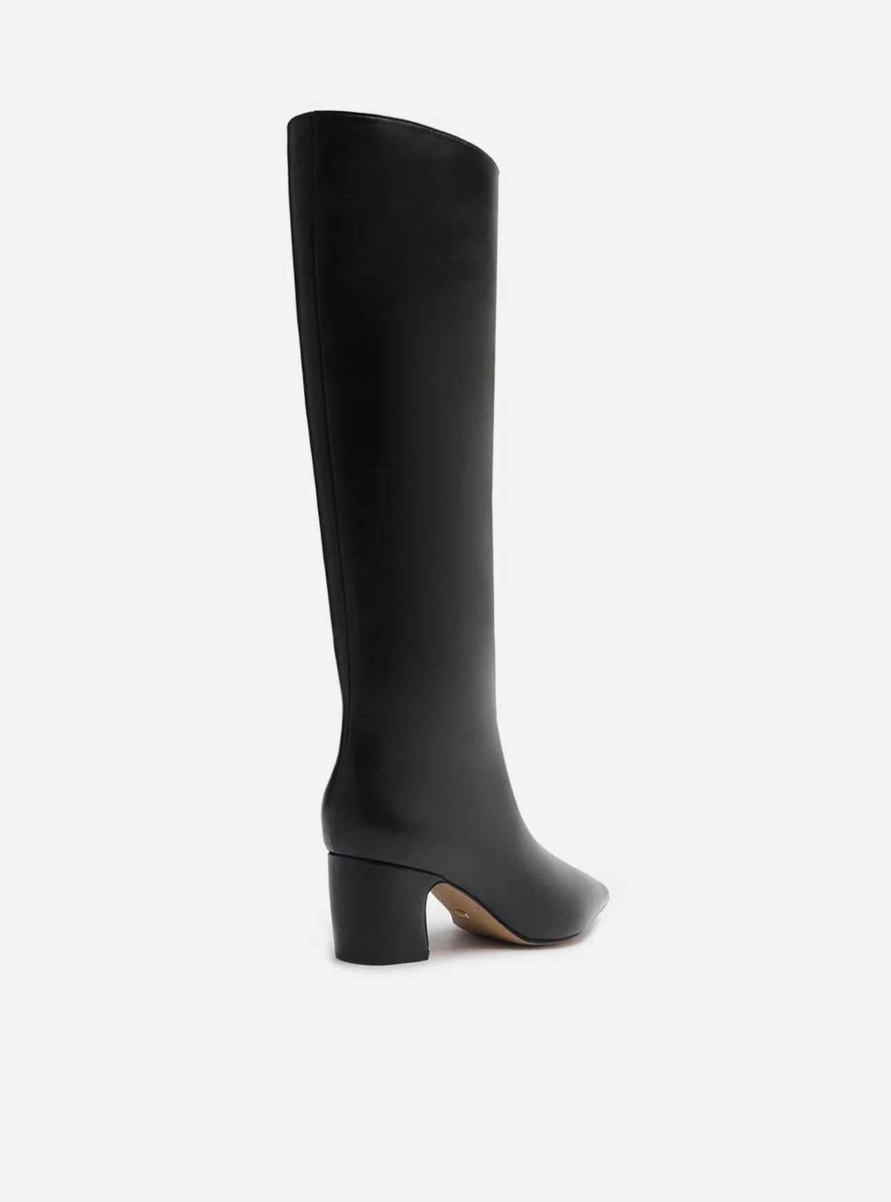 Julie Mid Block Leather Boot - Image 4