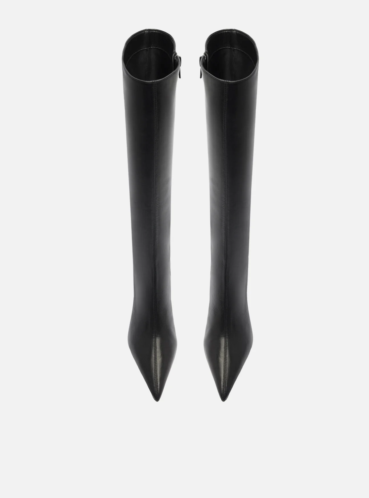 Julie Mid Block Leather Boot - Image 6