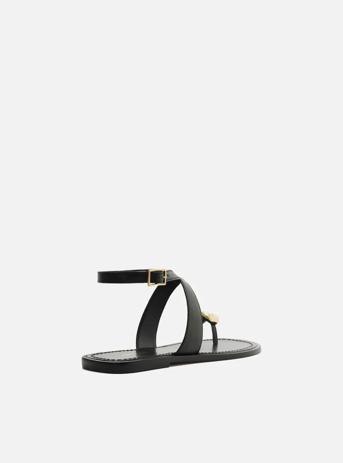 Kendall Leather Flat - Image 6