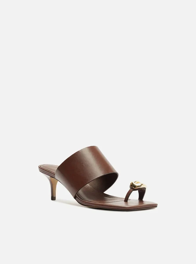 Kendall Leather Stiletto Mule - Image 6